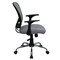 Emma and Oliver Mid-Back Mesh Swivel Task Office Chair with Chrome Base and Arms